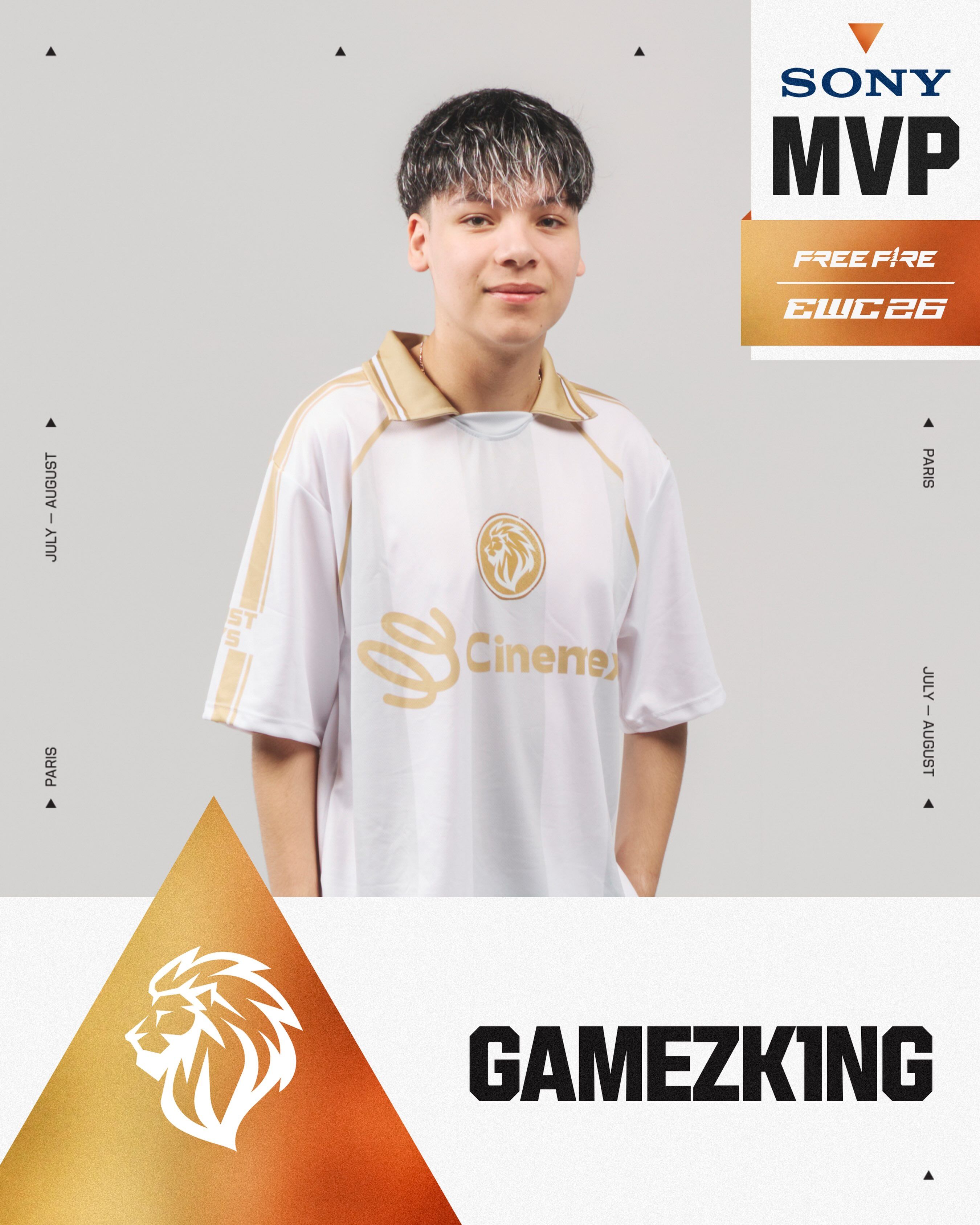Free Fire EWC 2026 Sony MVP'si